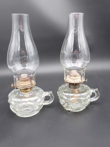 Image for Two Peanut Finger Lamps