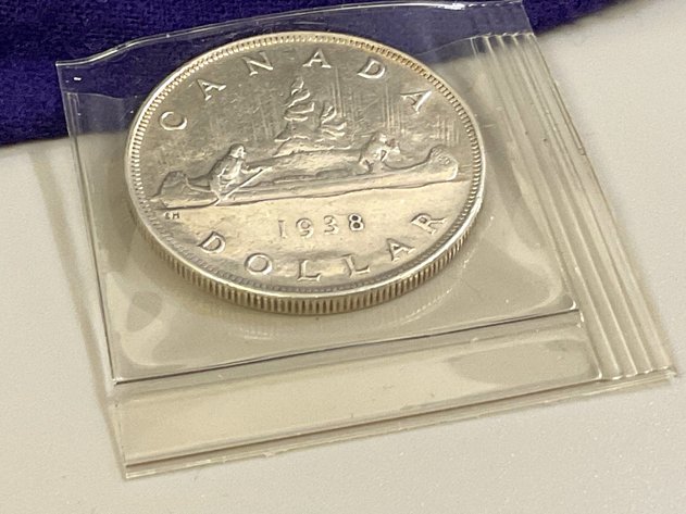 Image for 1938 Silver Canadian Dollar