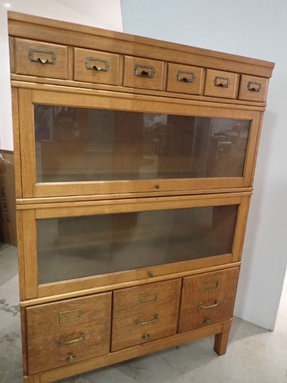 Attorney's Bookcase and File Cabinets