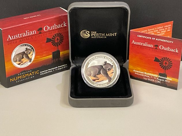 Image for 2012 1 Troy Oz .999 Silver Specimen Coin