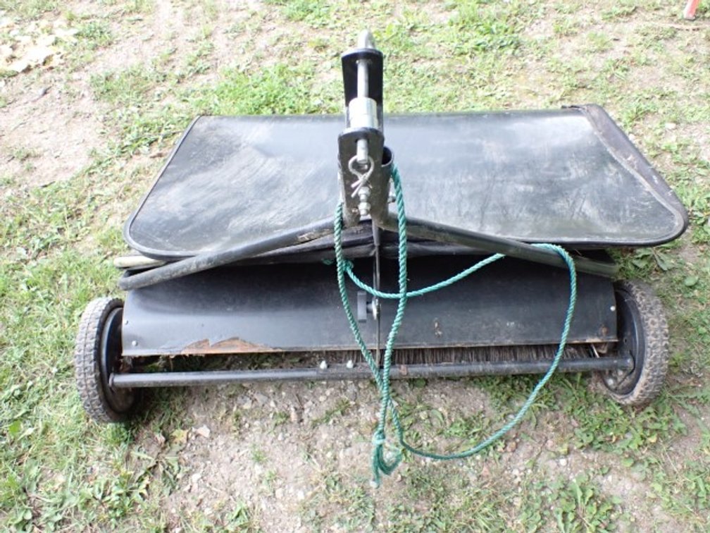 Tow Behind Lawn Sweeper
