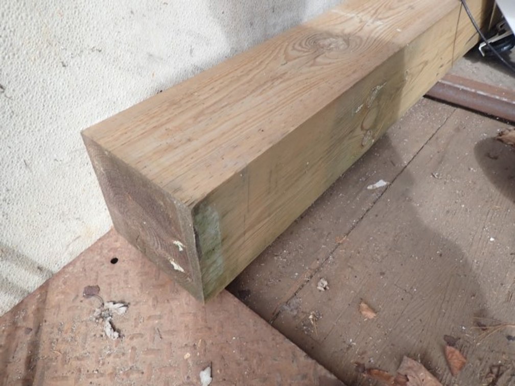 Preasure Treated Wood Beam