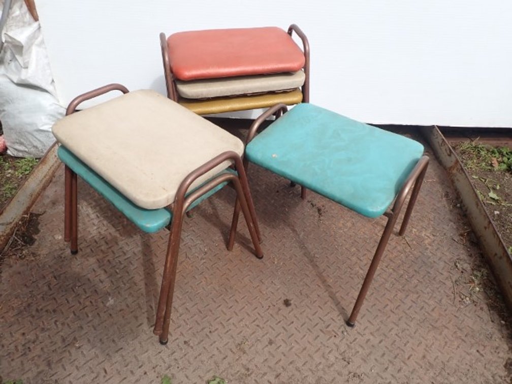 MCM Stacking Stools