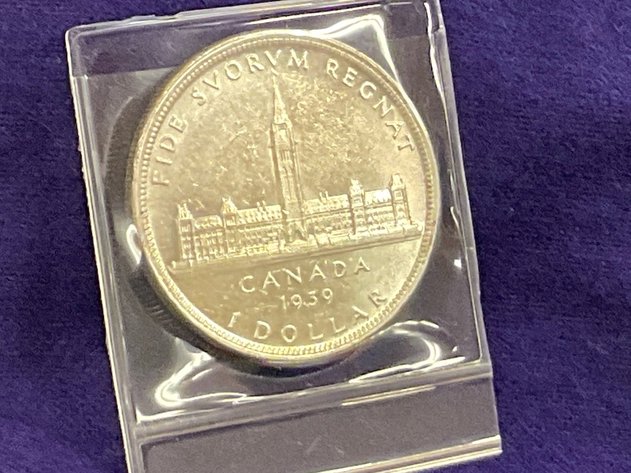 Image for 1939 Silver Canadian Dollar Coin