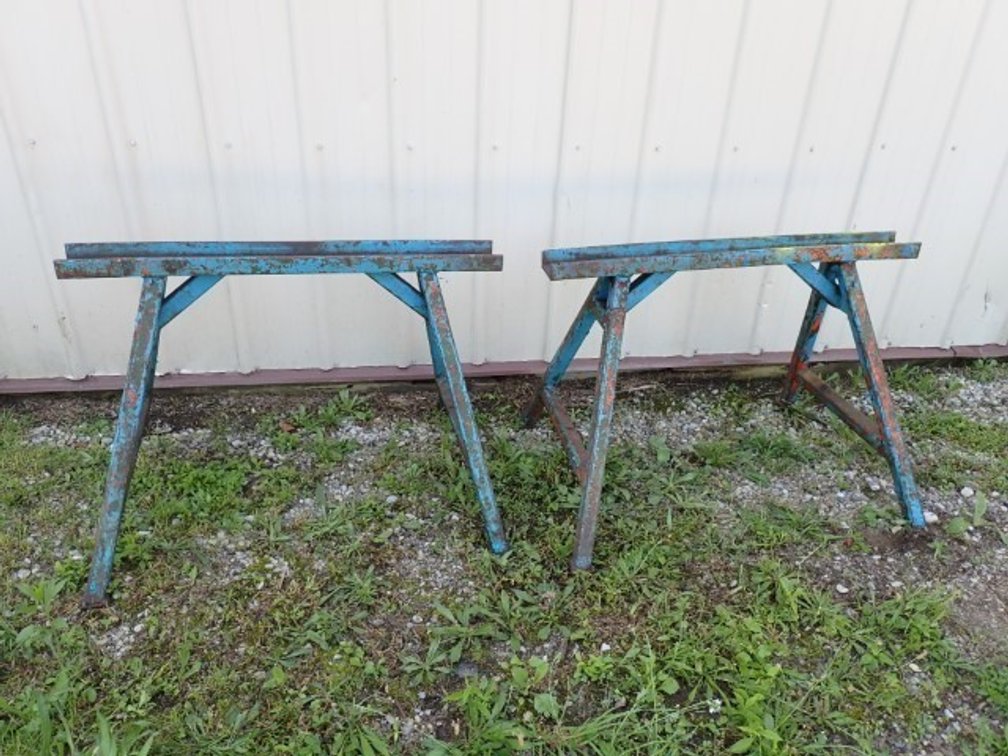 Two Metal Work Horses