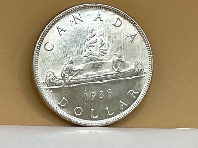 Image for 1936 Silver Canadian Dollar