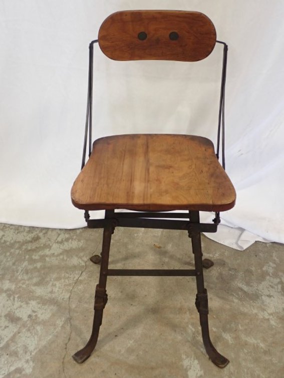 1900s Industrial Stool
