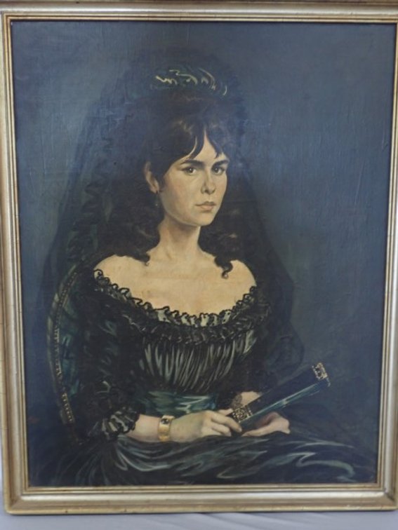 Framed Oil Painting