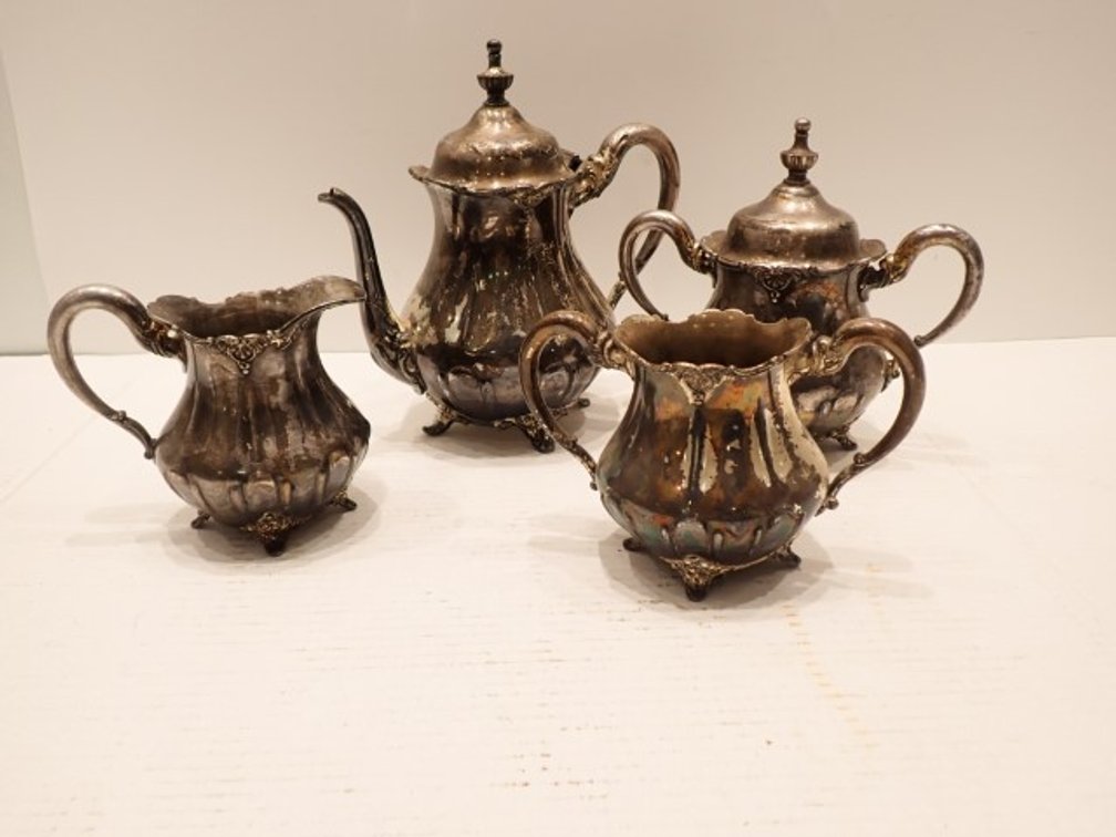 Silverplate Coffee and Tea Service