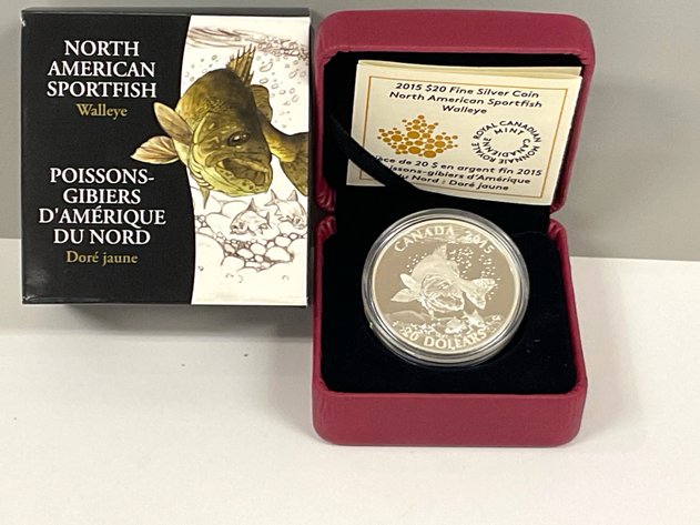 Image for 2015 Fine Silver $20 Sportfish Coin