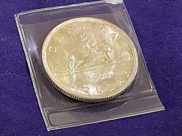 Image for 1935 Silver Canadian Dollar
