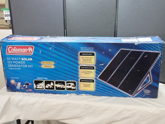 Image for Coleman 55-Watt Solar 12V Power Generator Kit