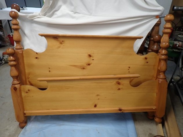 Image for Pine Bed with Posts