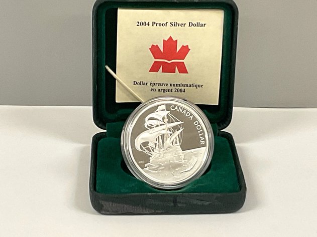 Image for 2004 Fine Silver Proof Dollar