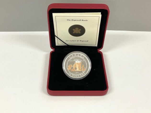 Image for 2004 $20 Silver Proof Coin “Hopewell Rocks”