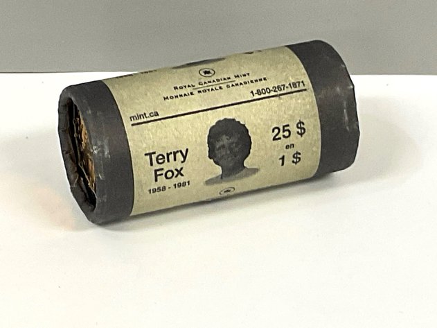 Image for RCM Wrapped UNC “Terry Fox”Roll Loonies