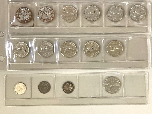 Image for Collection (1800’s to 1965) 5-Cent Coins