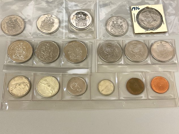 Image for Eleven 50-cent & Centennial Coin Currency