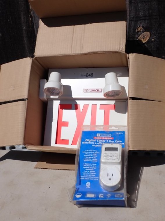 Lumacell Exit Sign plus