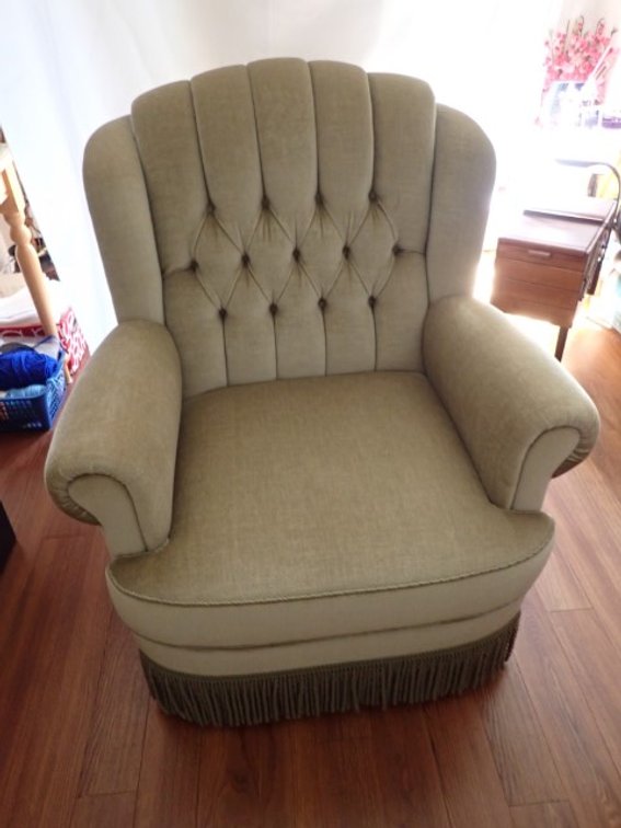Olive Toned Chair