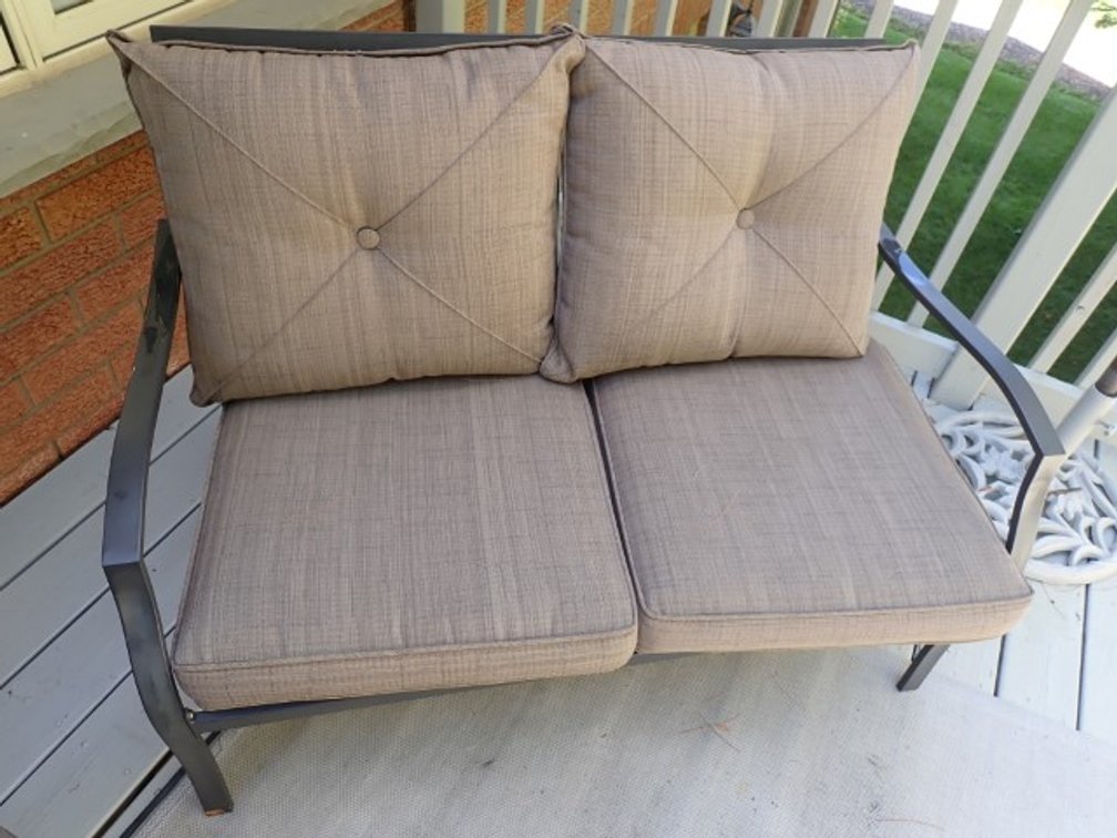 Cushioned Patio Seat