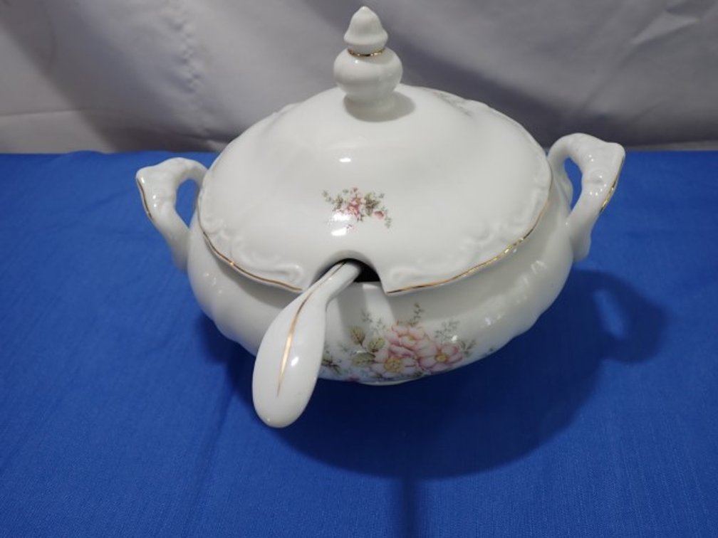 Soup Tureen and Ladle