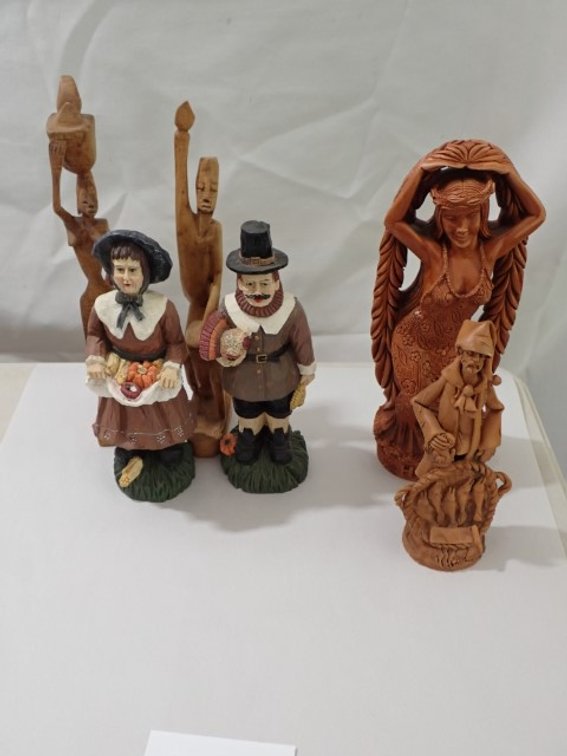 Figures in Wood and Clay