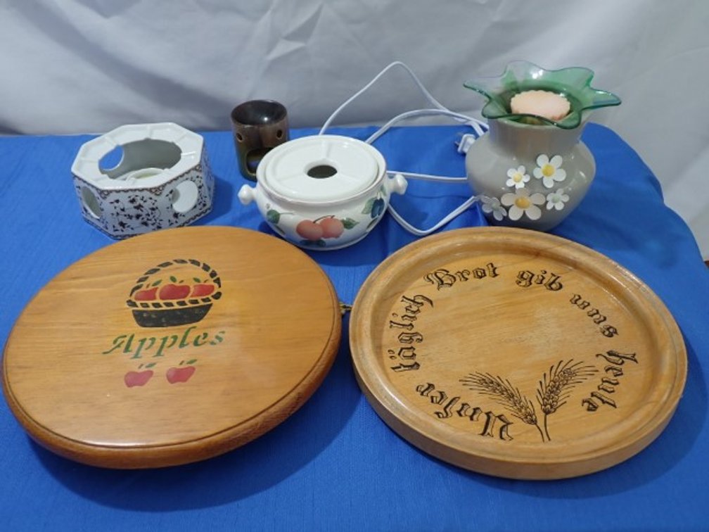 Wooden Lazy Susan and More