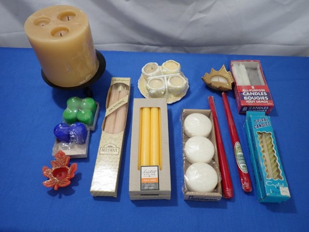Candles and Holders