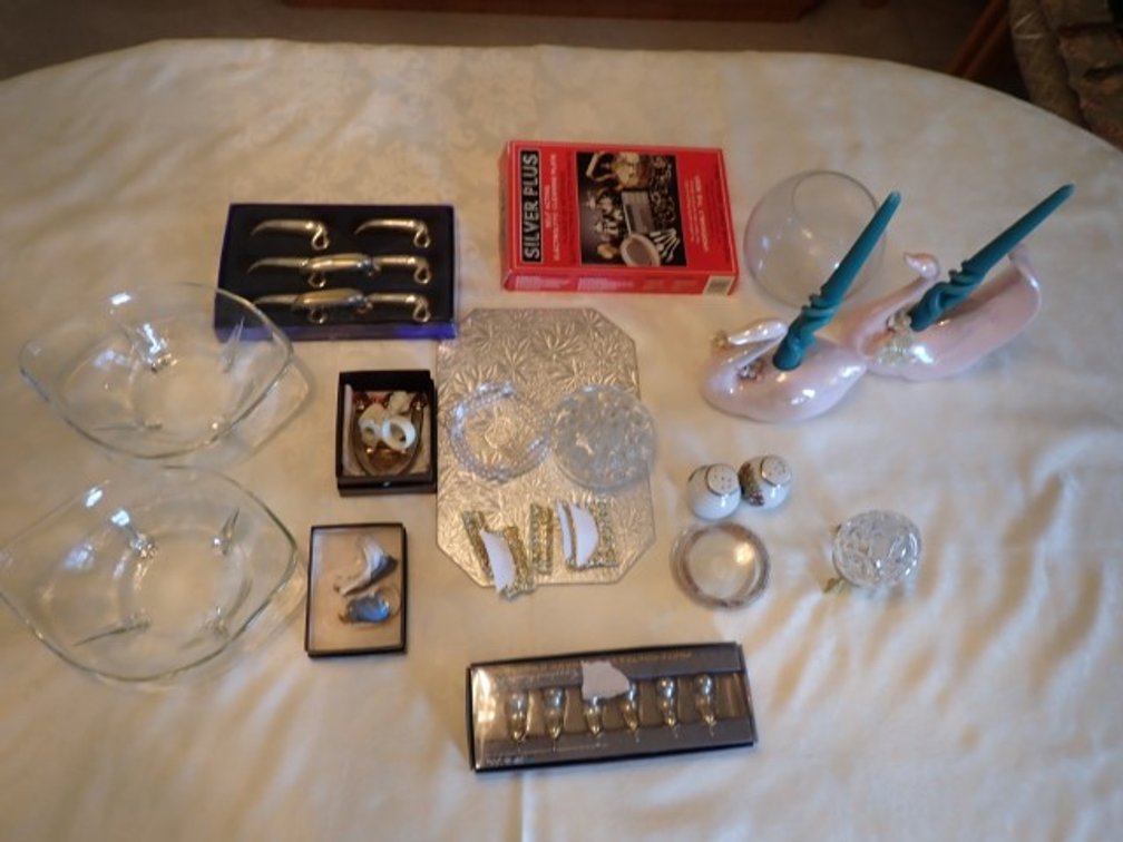 Waterford Crystal Egg and Placeholders plus