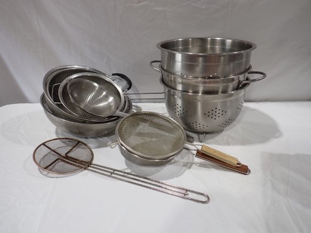 Image for Stainless Steel Colander/Strainer Collection