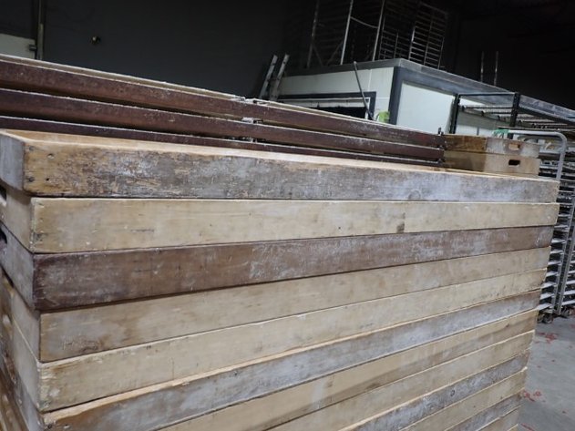 Image for 5 Wood Rectangular Proof Trays