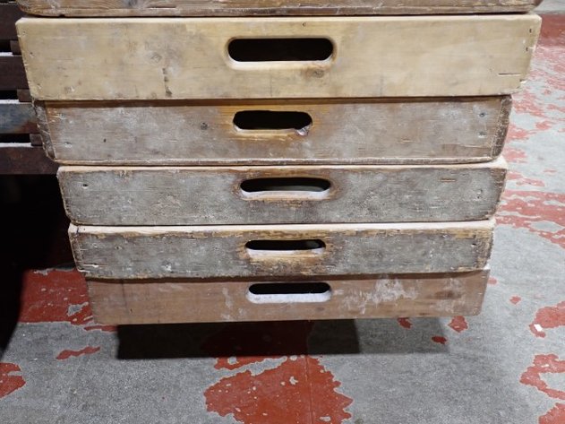 Image for 5 Wood Rectangular Proof Trays