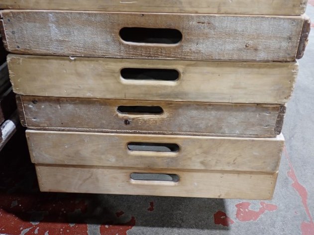 Image for 5 Wood Rectangular Proof Trays
