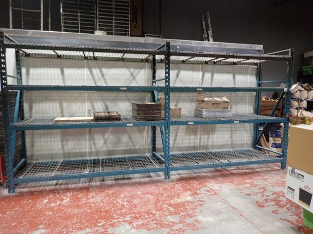 Image for One Double Unit Shop Shelving