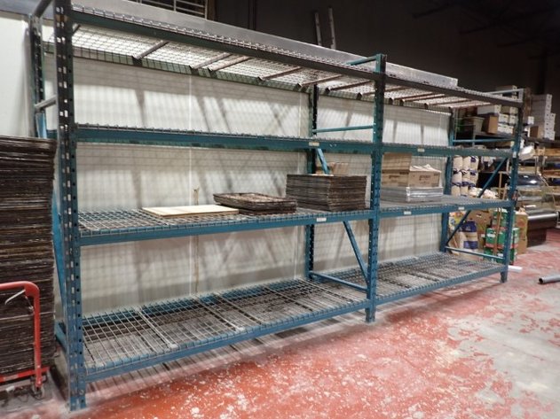 Image for One Double Unit Shop Shelving