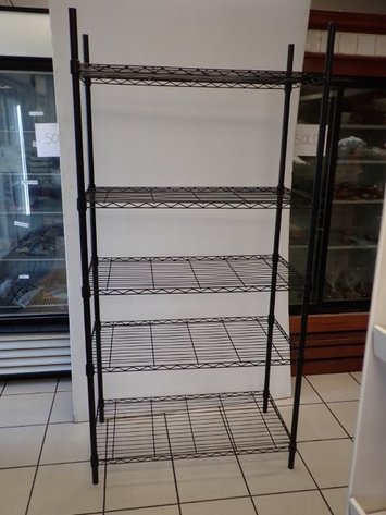 Image for Black Wire Shelving
