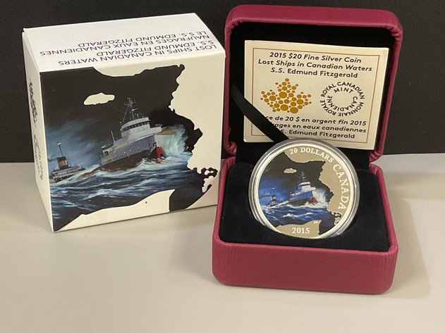 Image for 2015 Fine Silver Proof $20 Coin