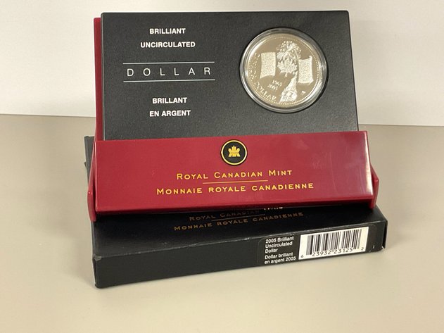 Image for 2005 Brilliant Fine Silver UNC Dollar Coin