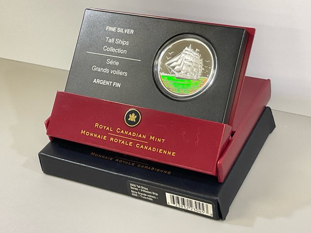 Image for 2005 Fine Silver Proof $20 Coin