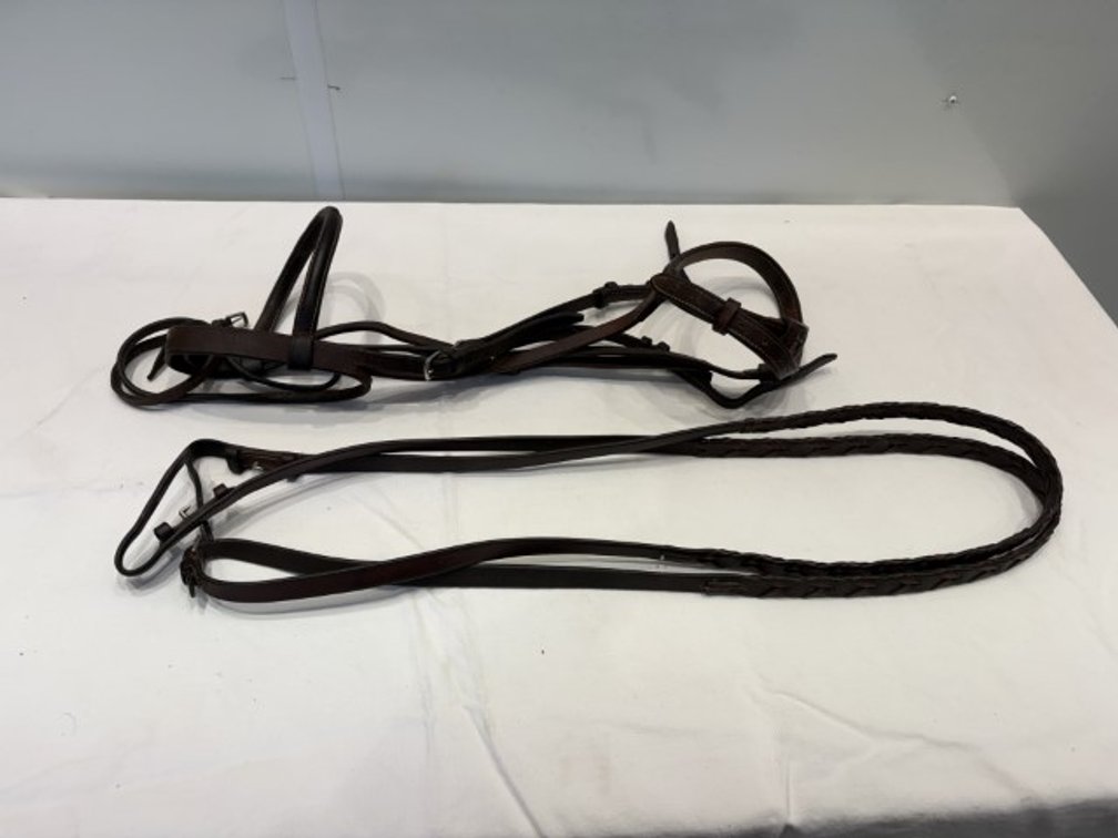 English Leather Bridle