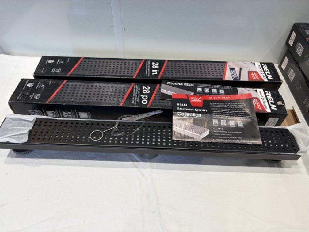 NEW Reln Shower Drains