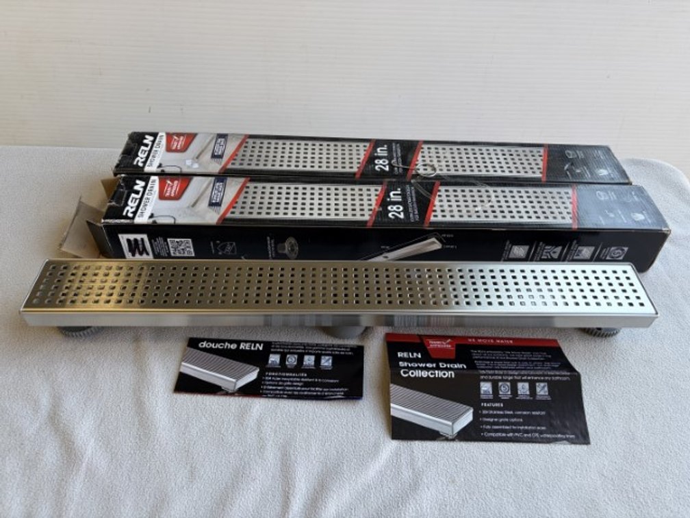 NEW Reln Shower Drains