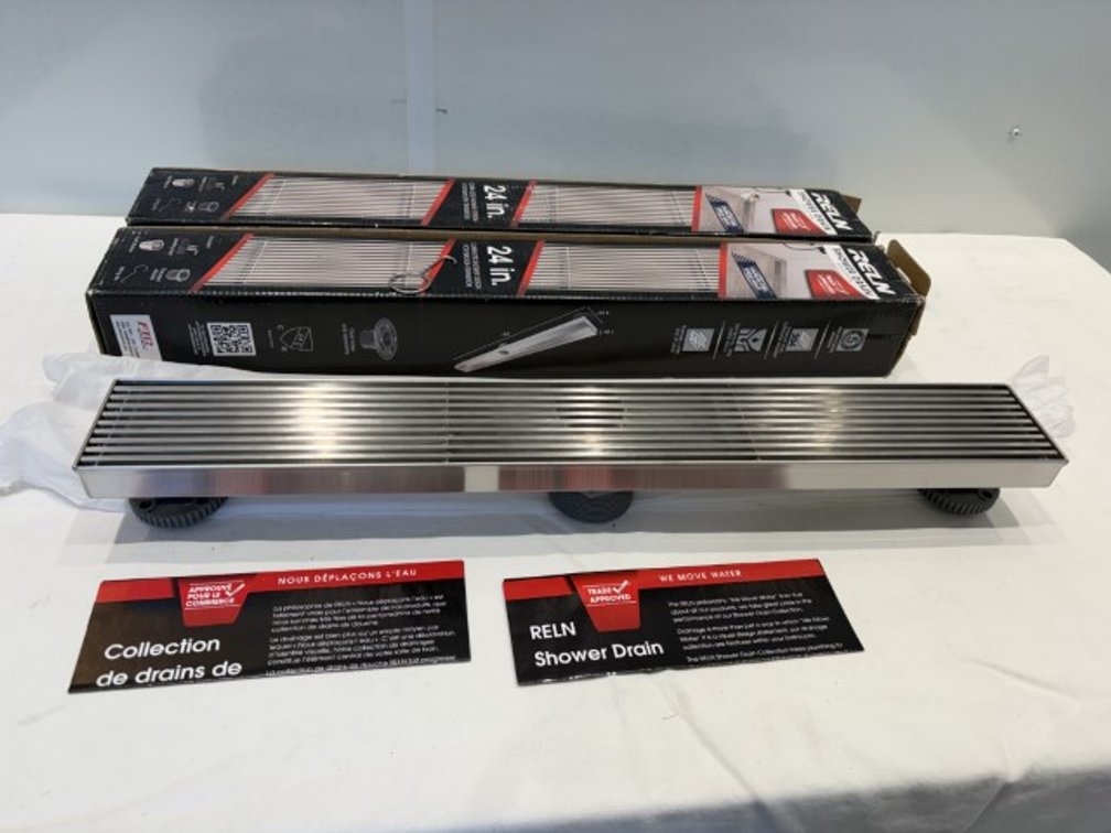 NEW Reln Shower Drains