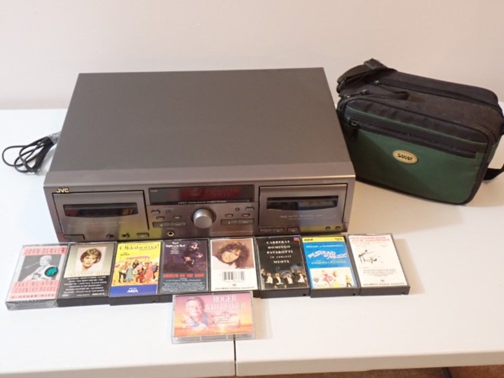 JVC Double Cassette Deck