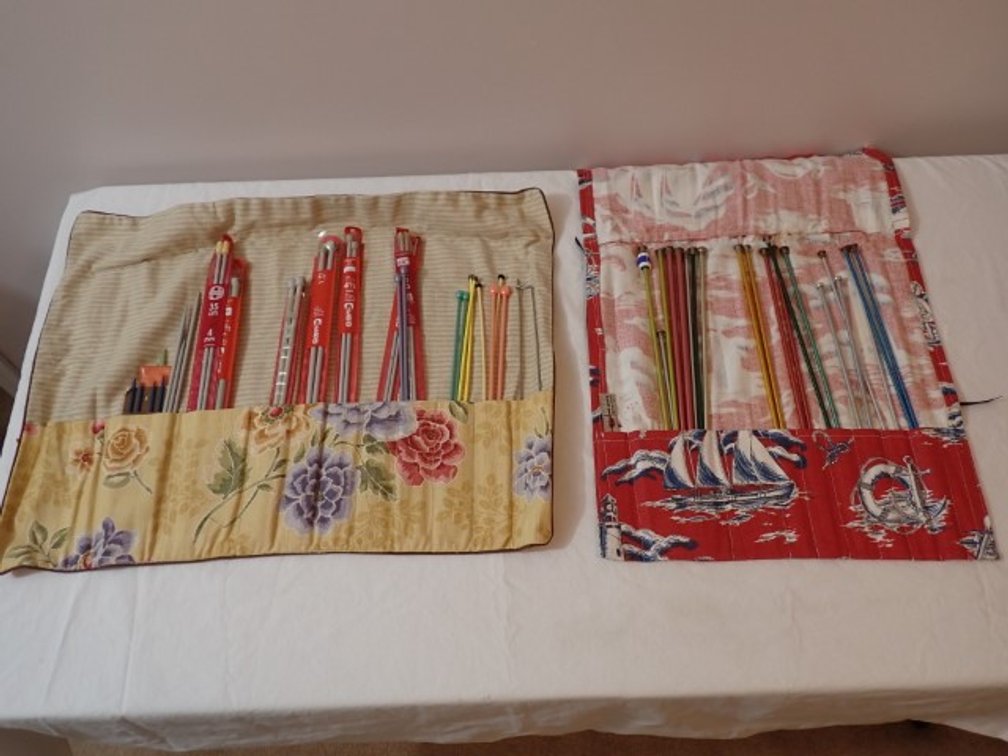Knitting Needles in Totes