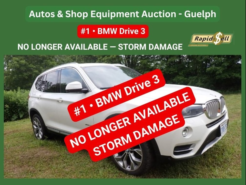 Image for Autos & Shop Equipment Auction -  Guelph