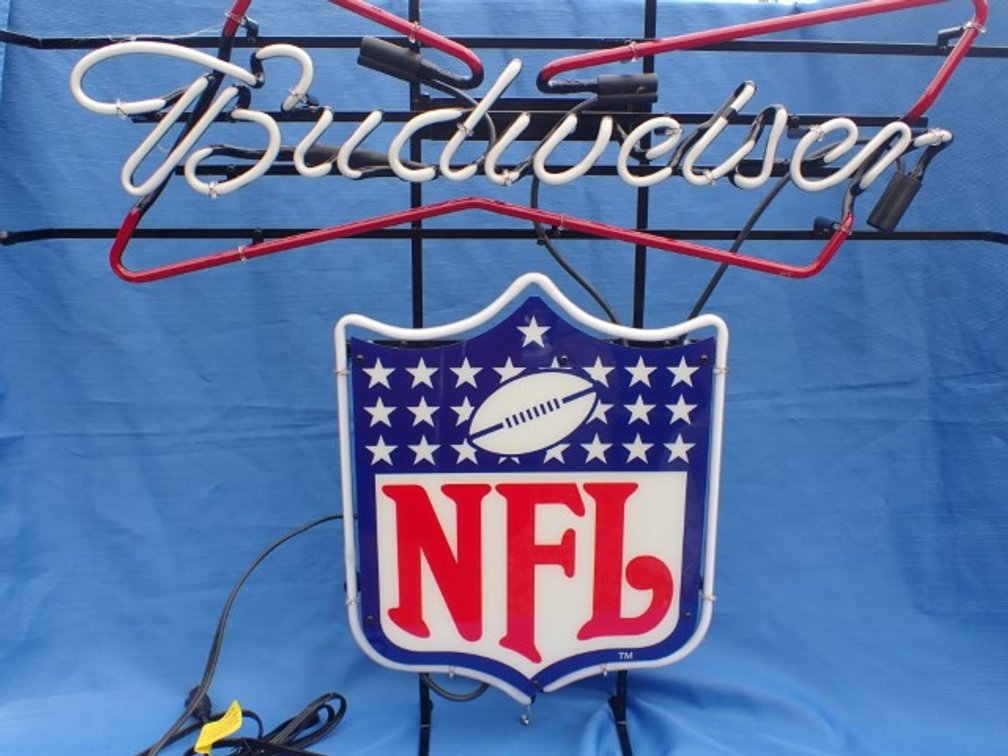 Budweiser NFL Neon Light