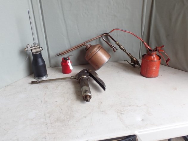 Image for Grease guns and oil cans