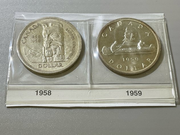 Image for 1958 & 1959 Silver Dollars
